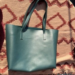 Mark and Graham tote bag green